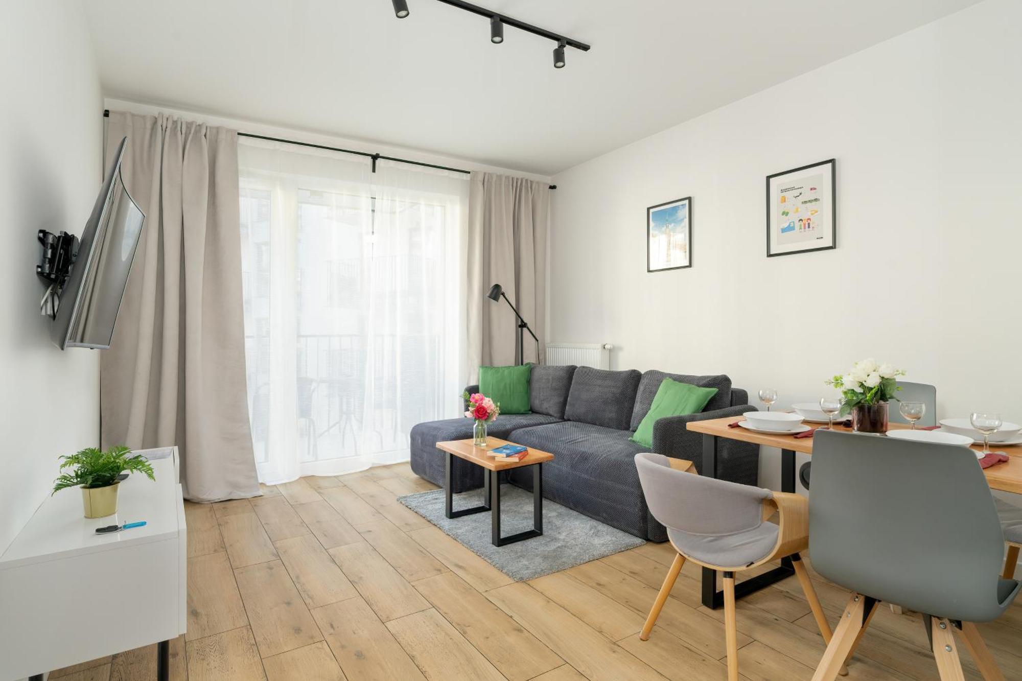 Stylish & Comfy Garbary Apartments With Parking By Noclegi Renters Poznan Dış mekan fotoğraf