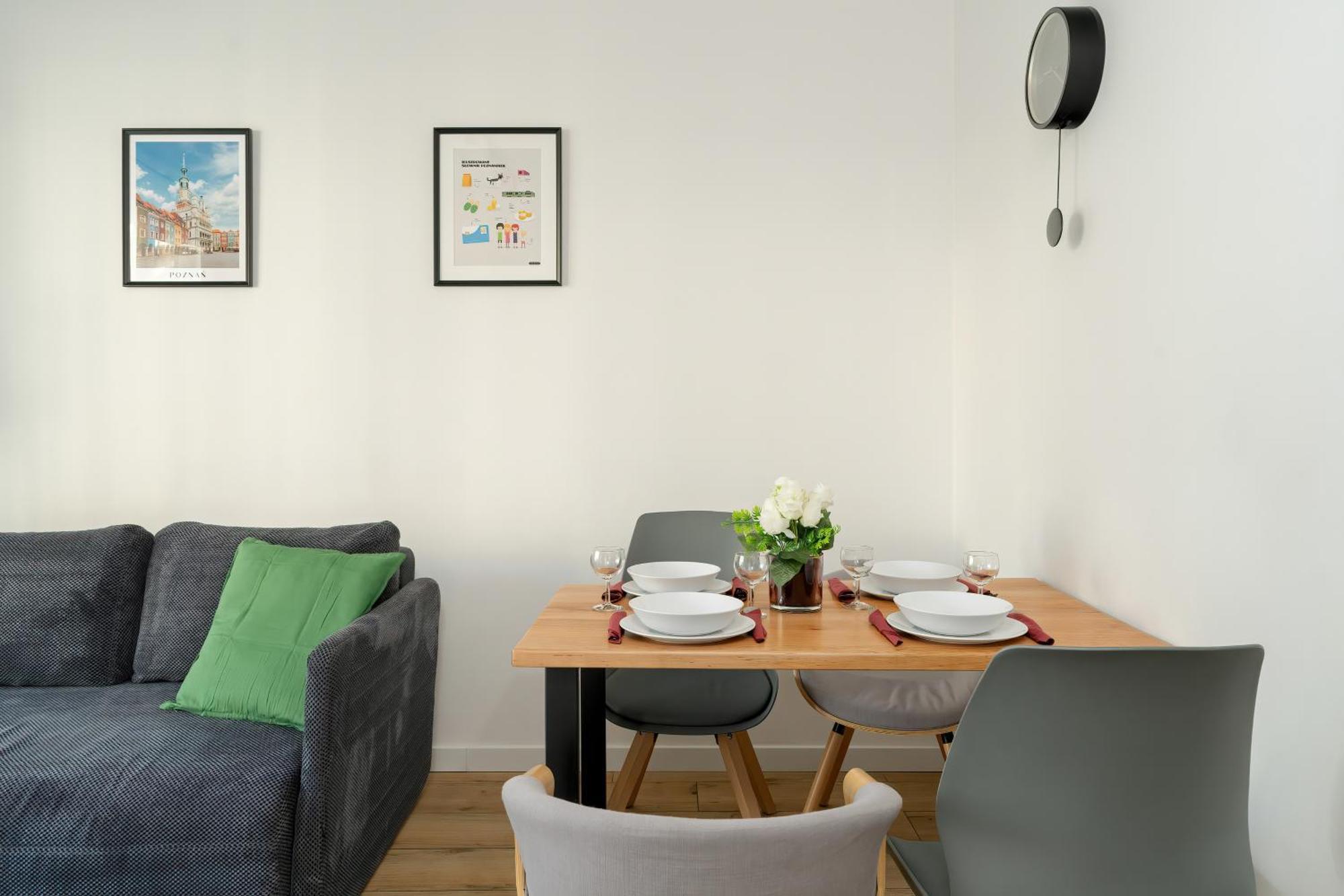 Stylish & Comfy Garbary Apartments With Parking By Noclegi Renters Poznan Dış mekan fotoğraf